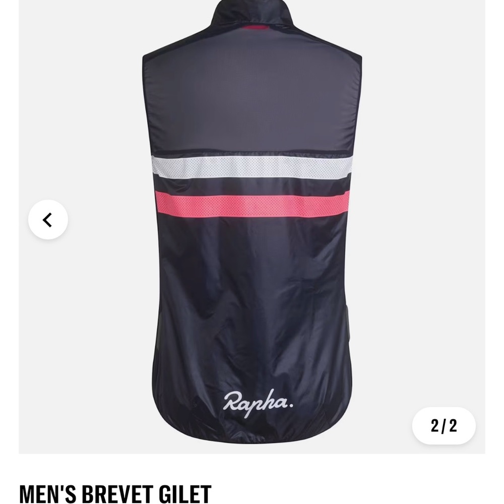 Rapha Brevet Gilet size XS - Picture 2 of 6